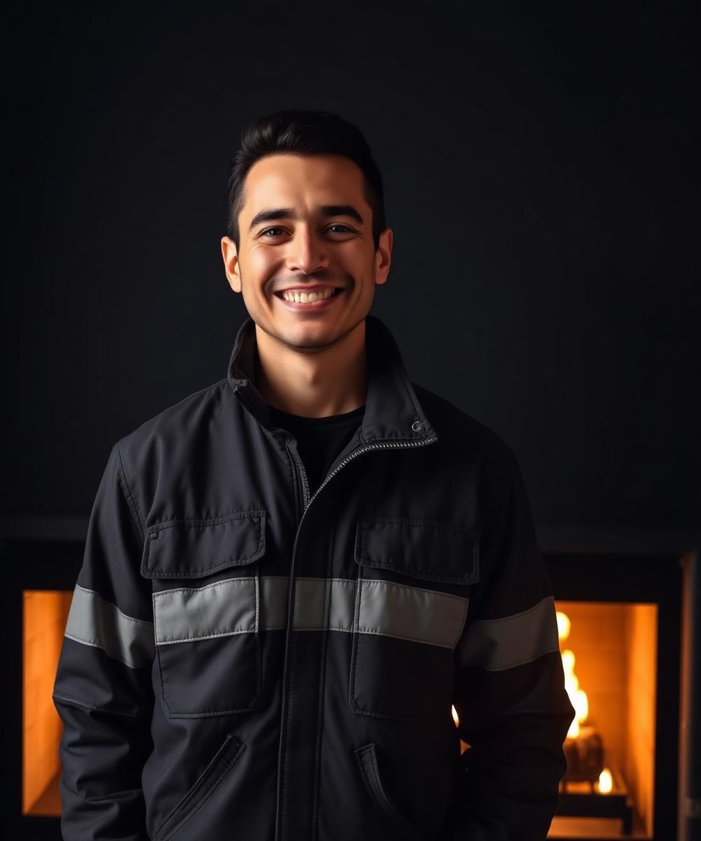 Jovanny Lara Vargas, certified fireplace expert